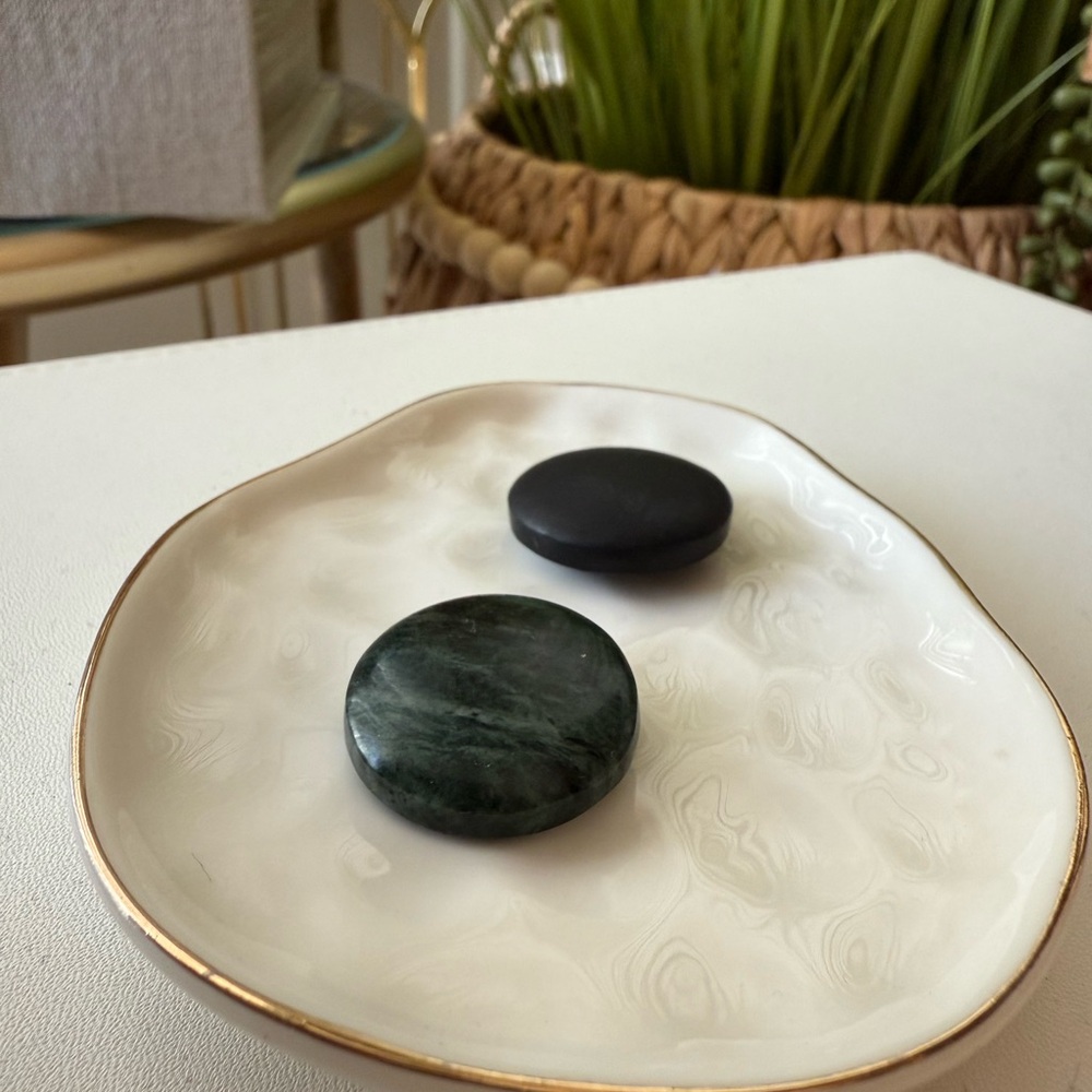 Serpentine & Shungite Harmonizer Discs – Tai Chi in Stone